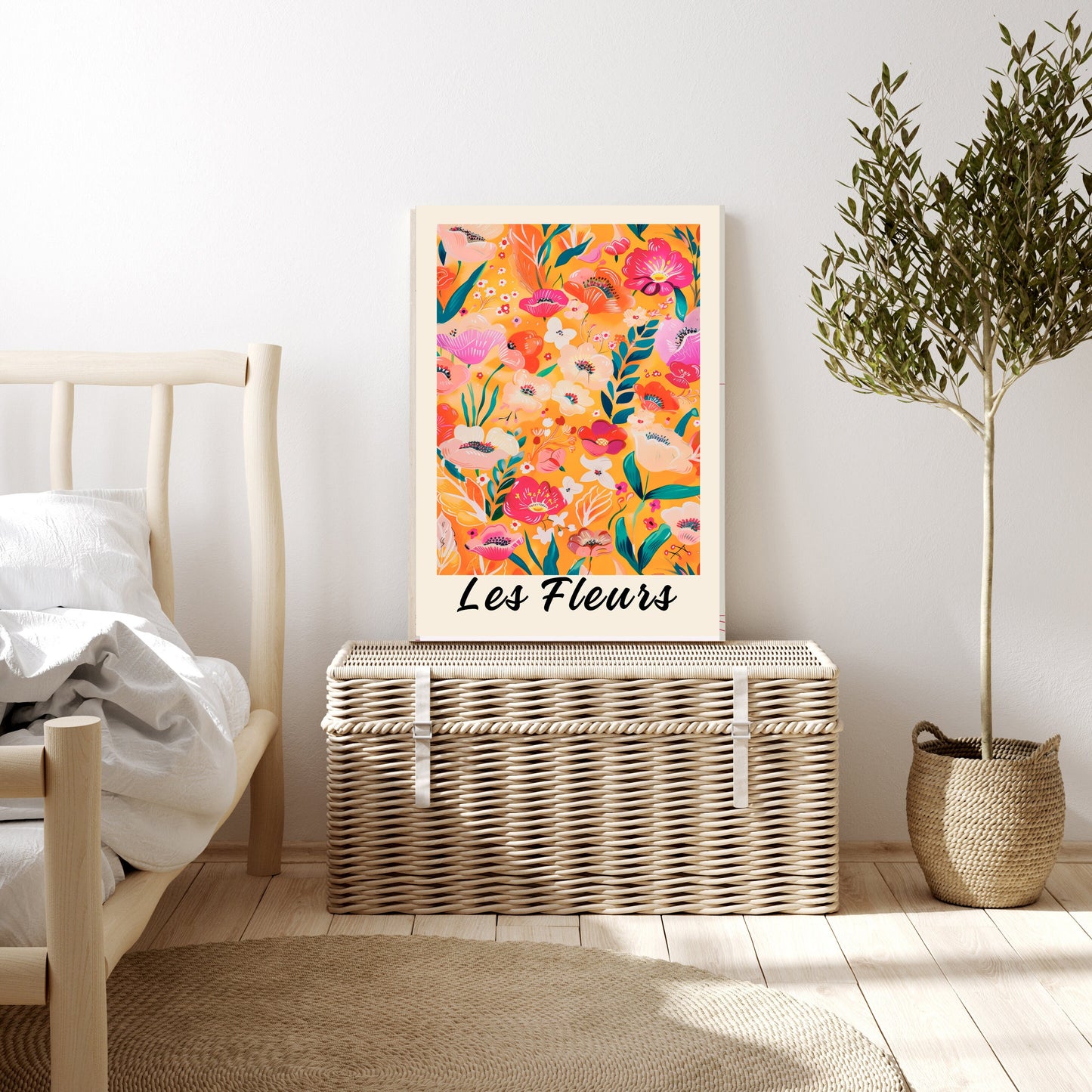 Botanical Flower Art Print