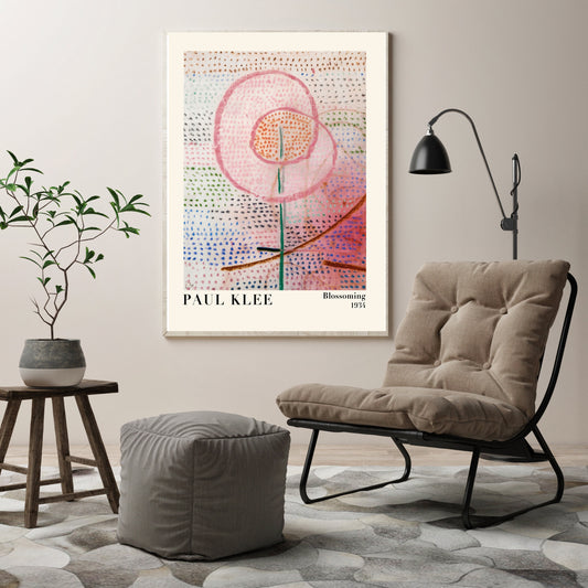 Paul Klee Flower Art Print