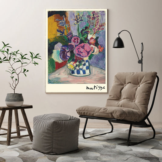 Matisse Vase Leaf Art Print