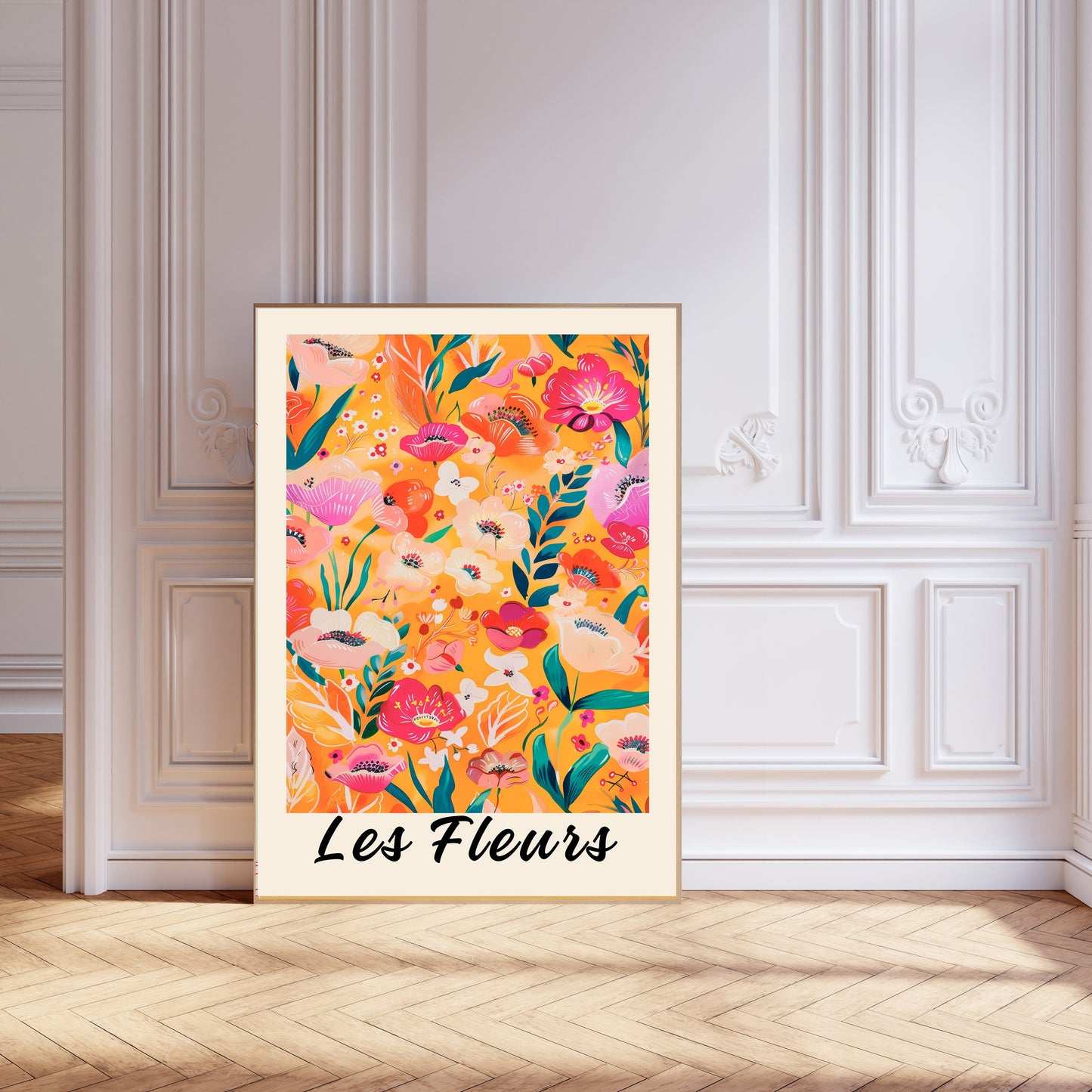 Botanical Flower Art Print