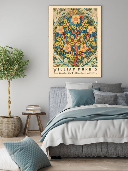 William Morris Cream Art Print