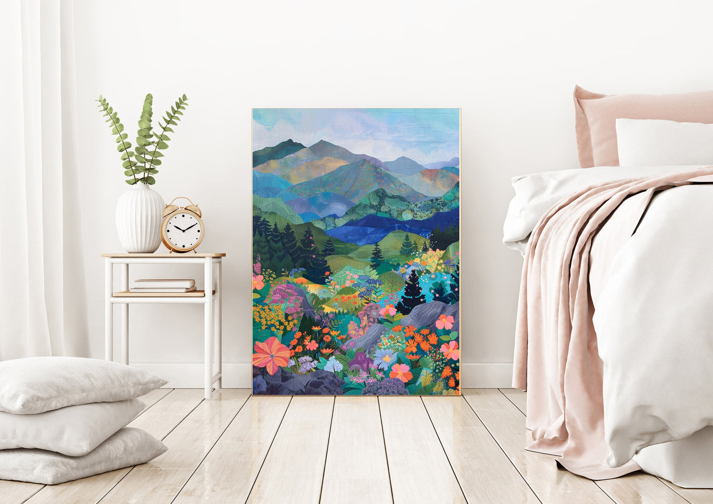 Landscape Art Print, Mountains Art Print