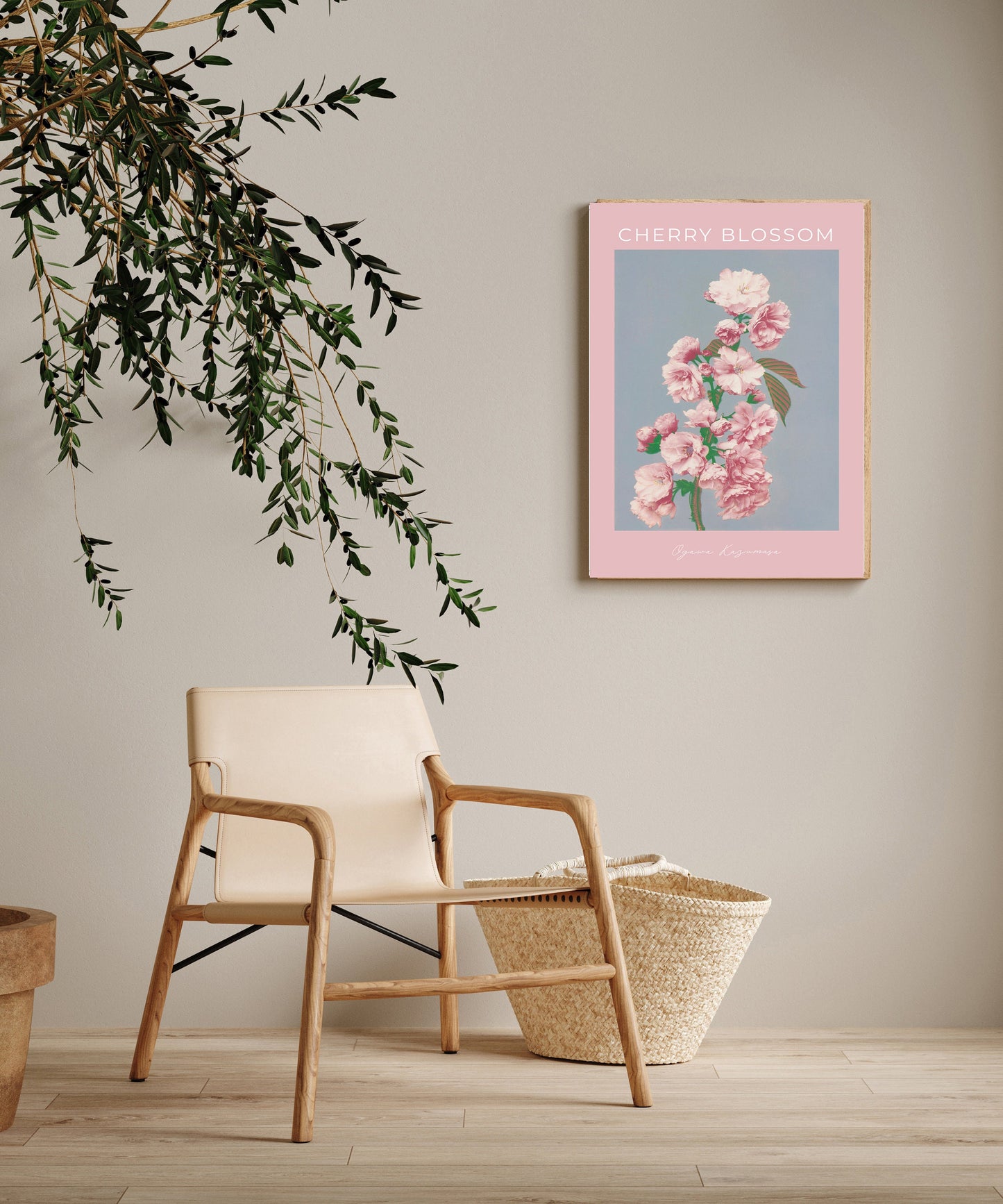 Japanese Flower Art Print