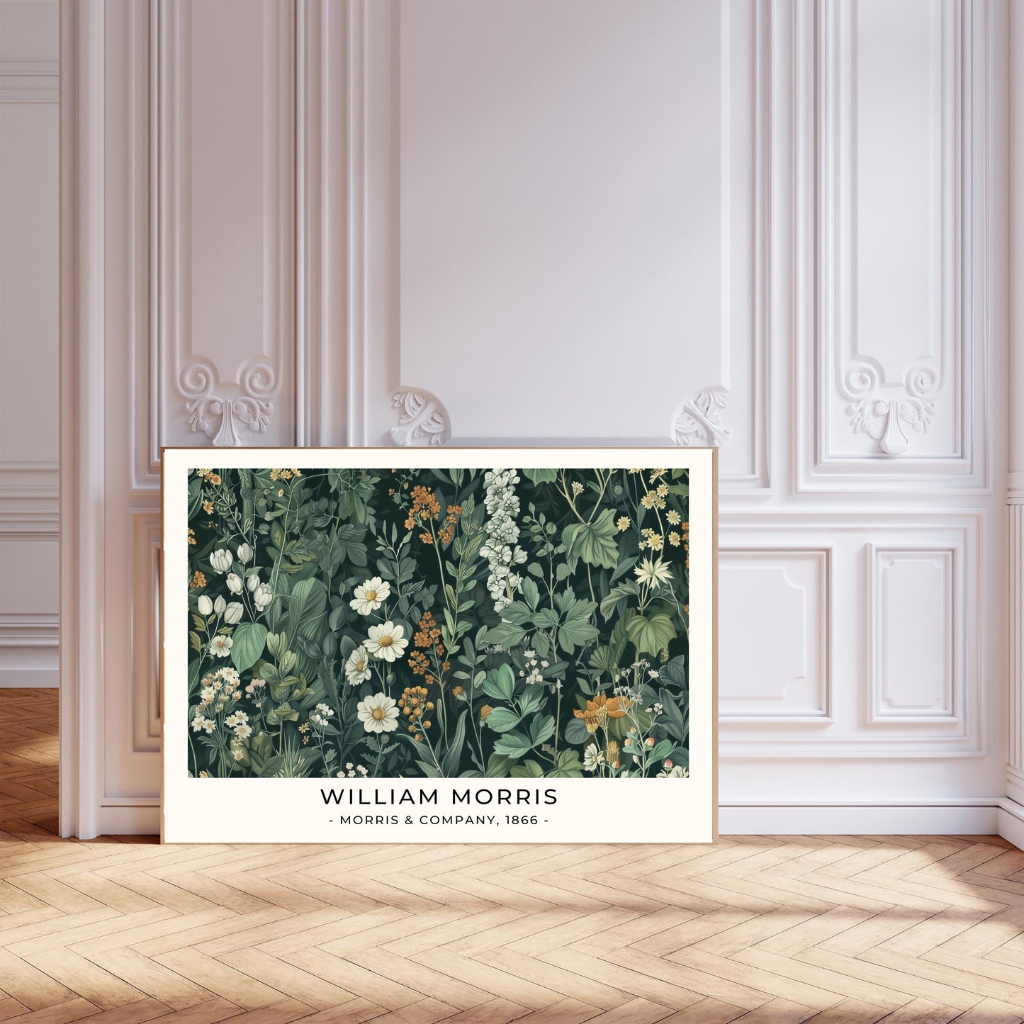 William Morris Green Art Print