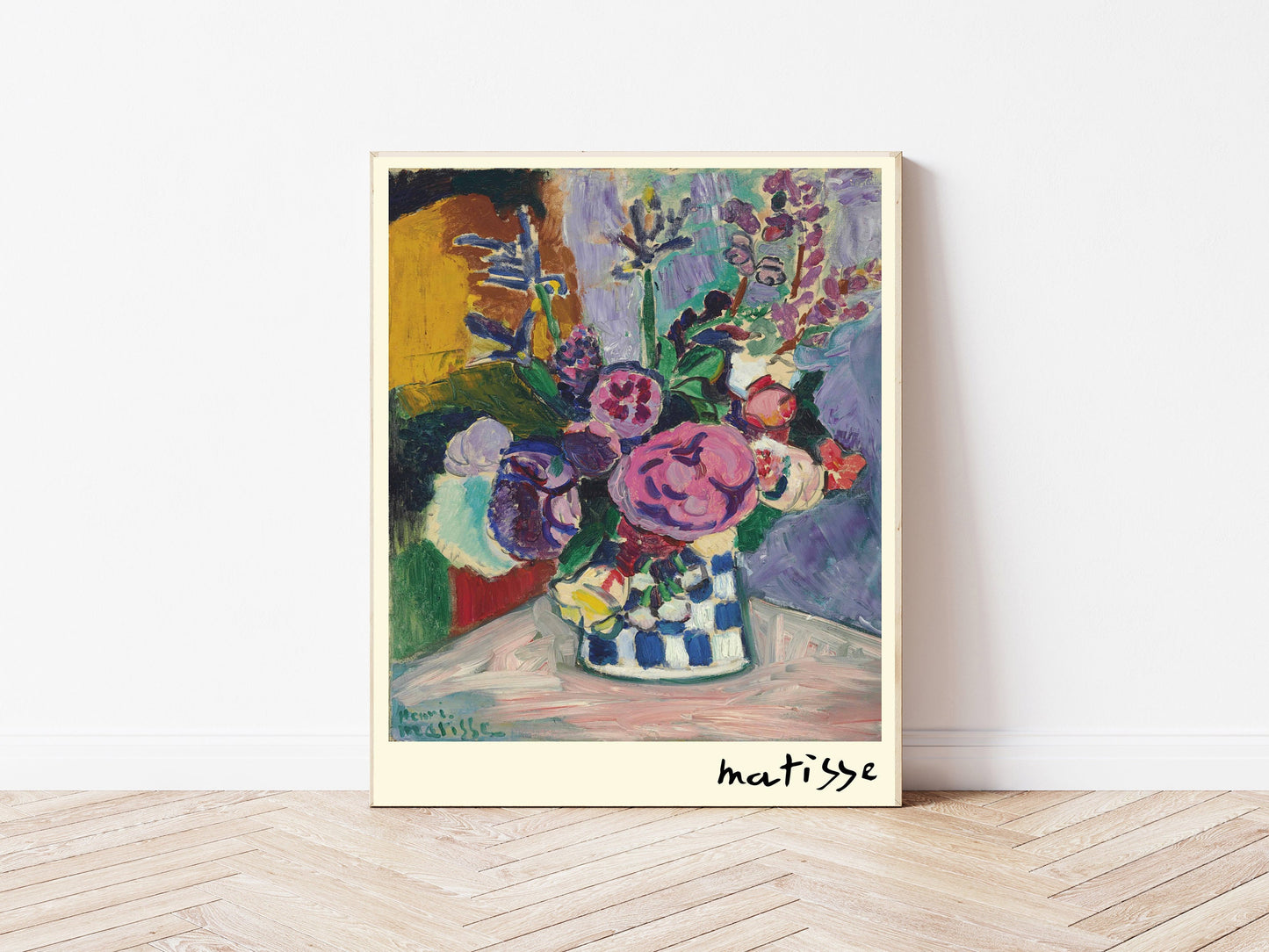 Matisse Vase Leaf Art Print