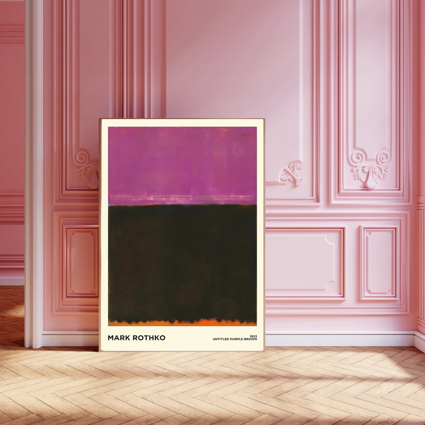 Mark Rothko Pink Art Print