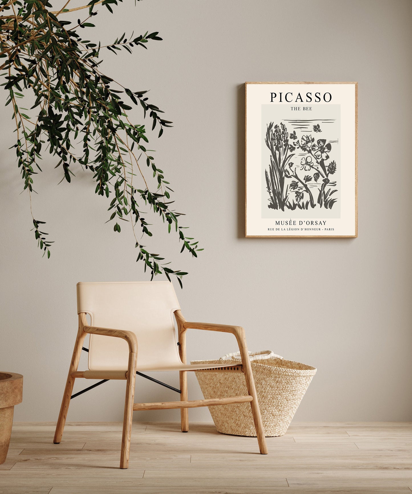 Picasso Bee Art Print