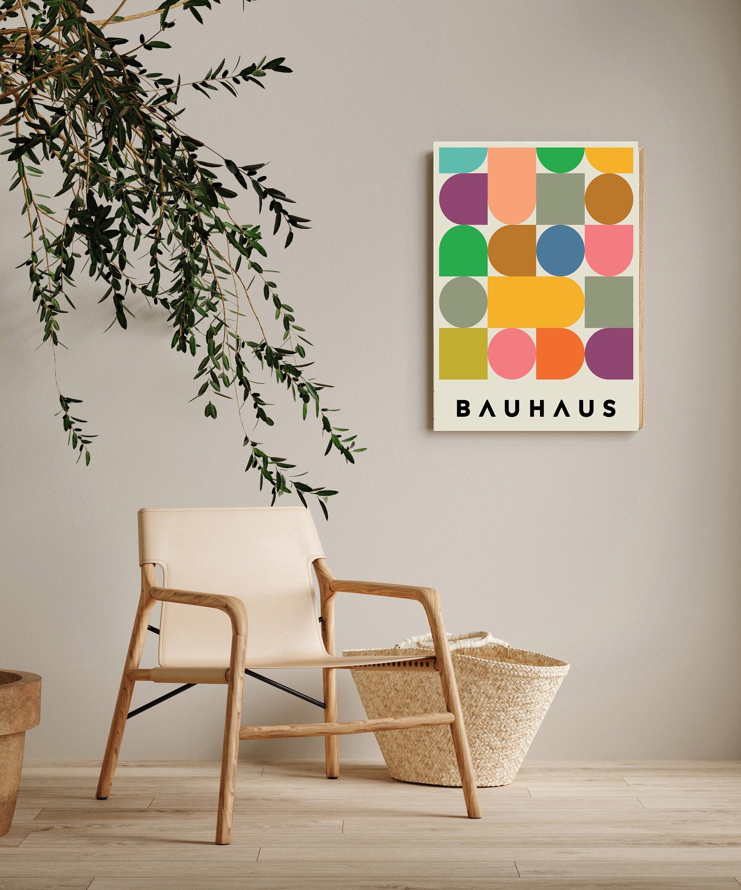 Bauhaus Spot Art Print