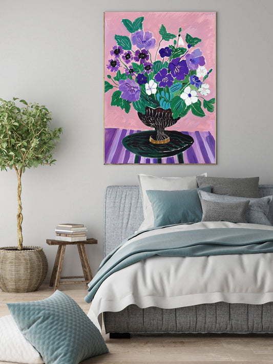 Floral Vase Art Print