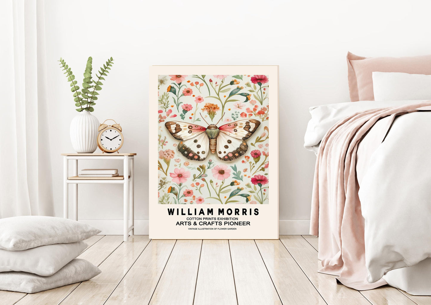 William Morris Butterfly Art Print