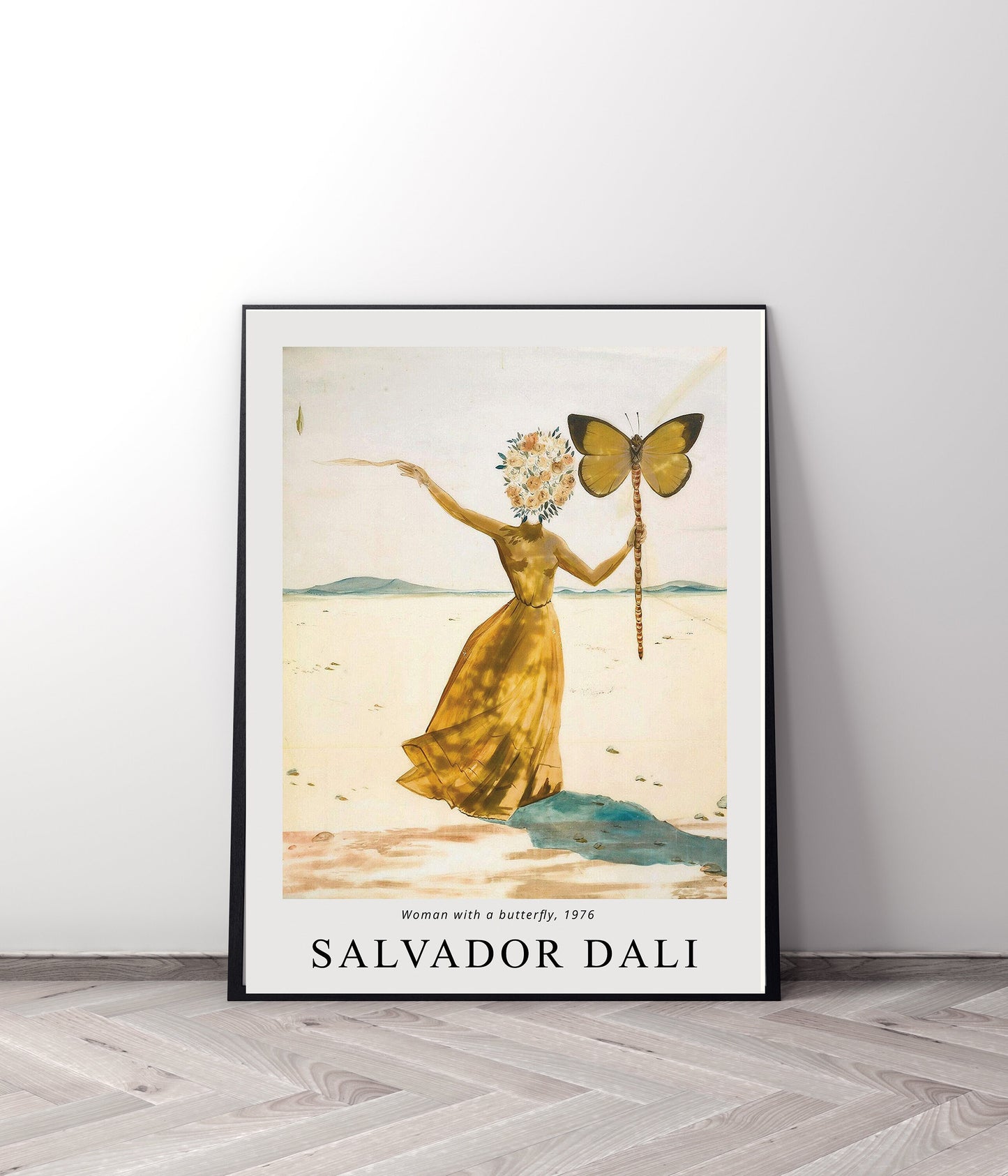 Salvador Dali Butterfly Art Print