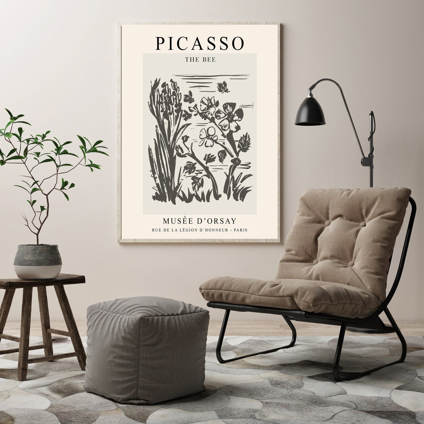 Picasso Bee Art Print