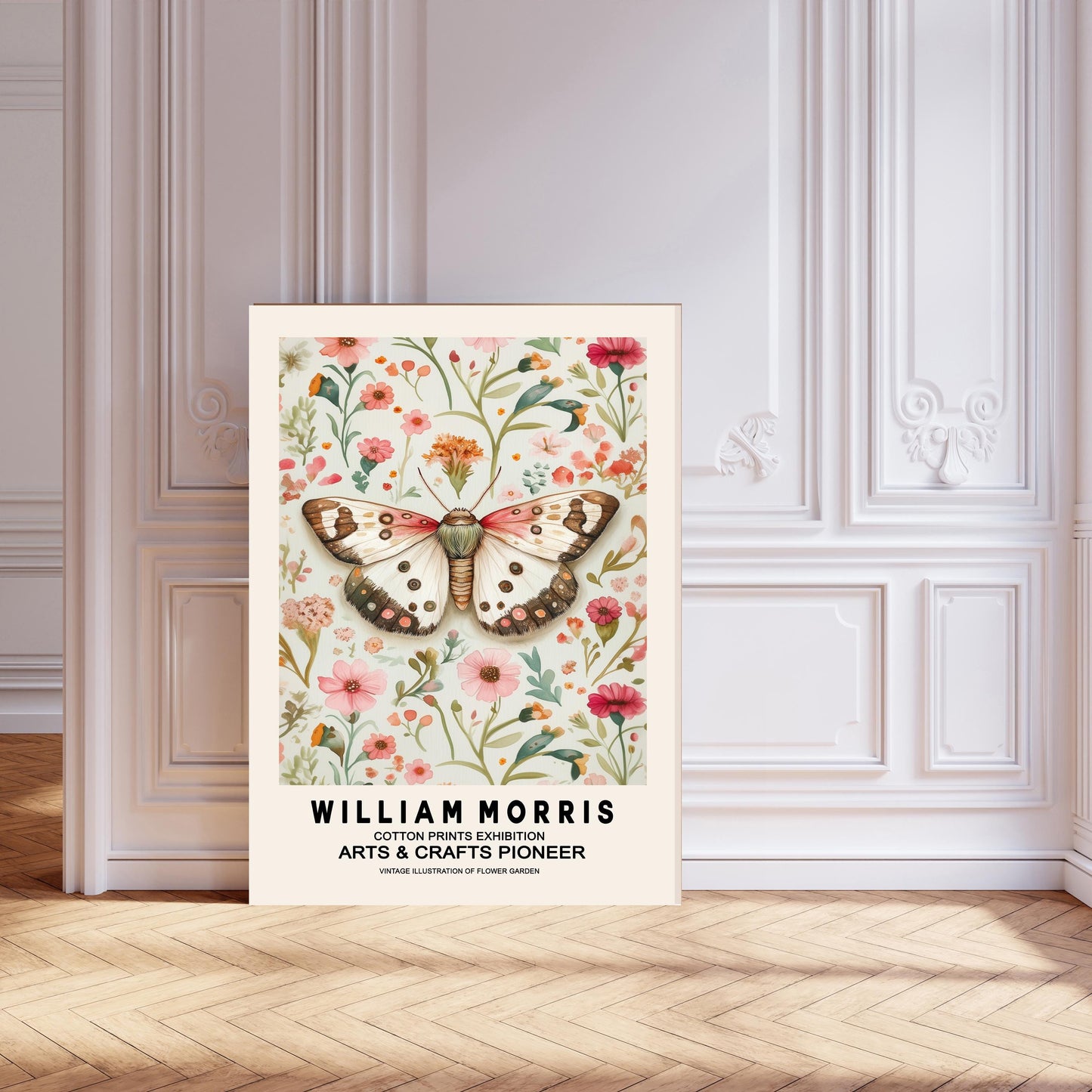 William Morris Butterfly Art Print