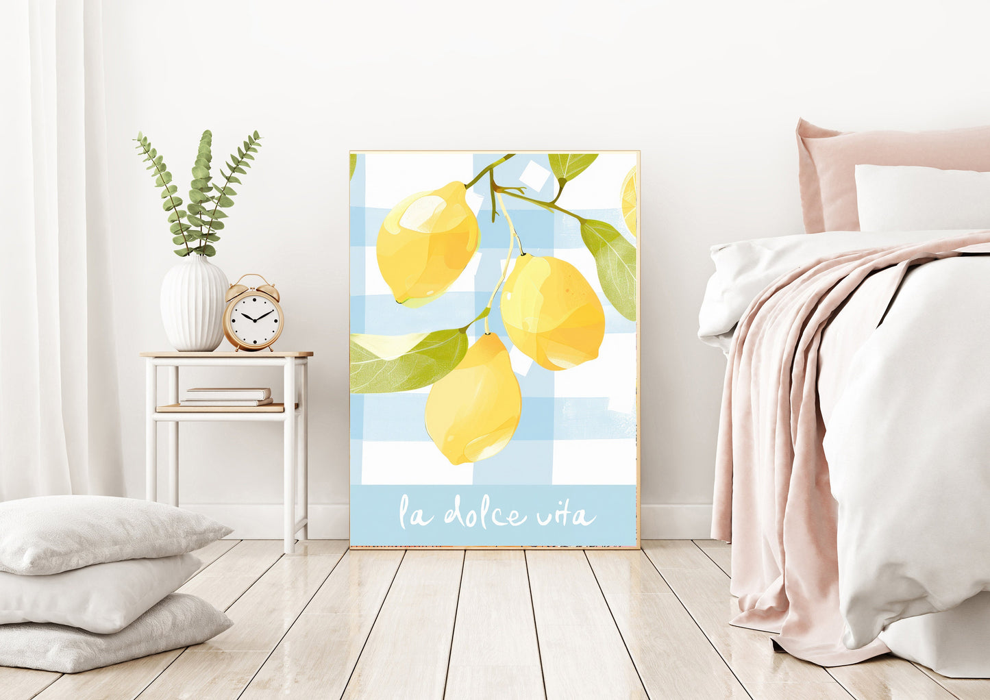 Fruit Market Poster, Lemon