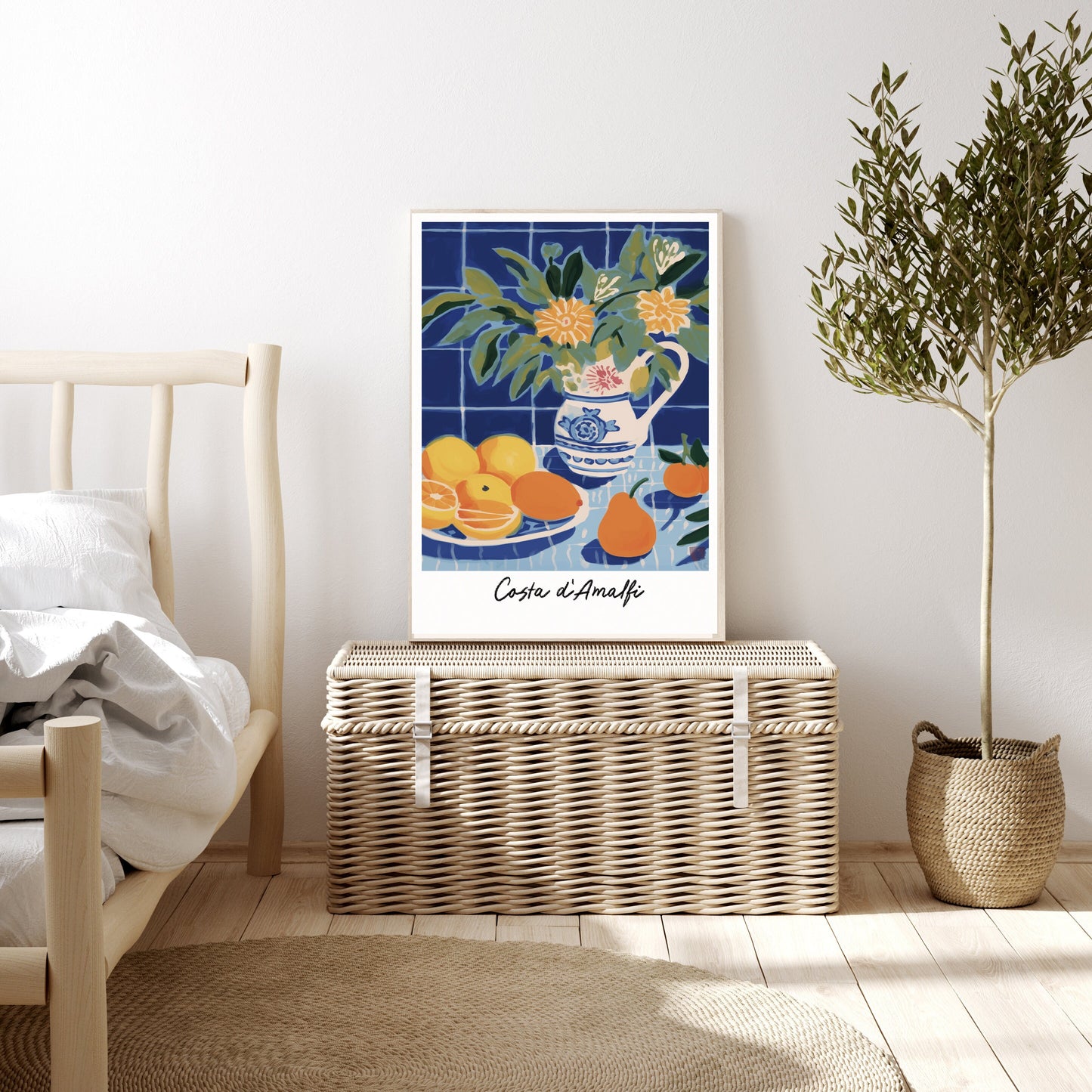 Fruit Market Art Print