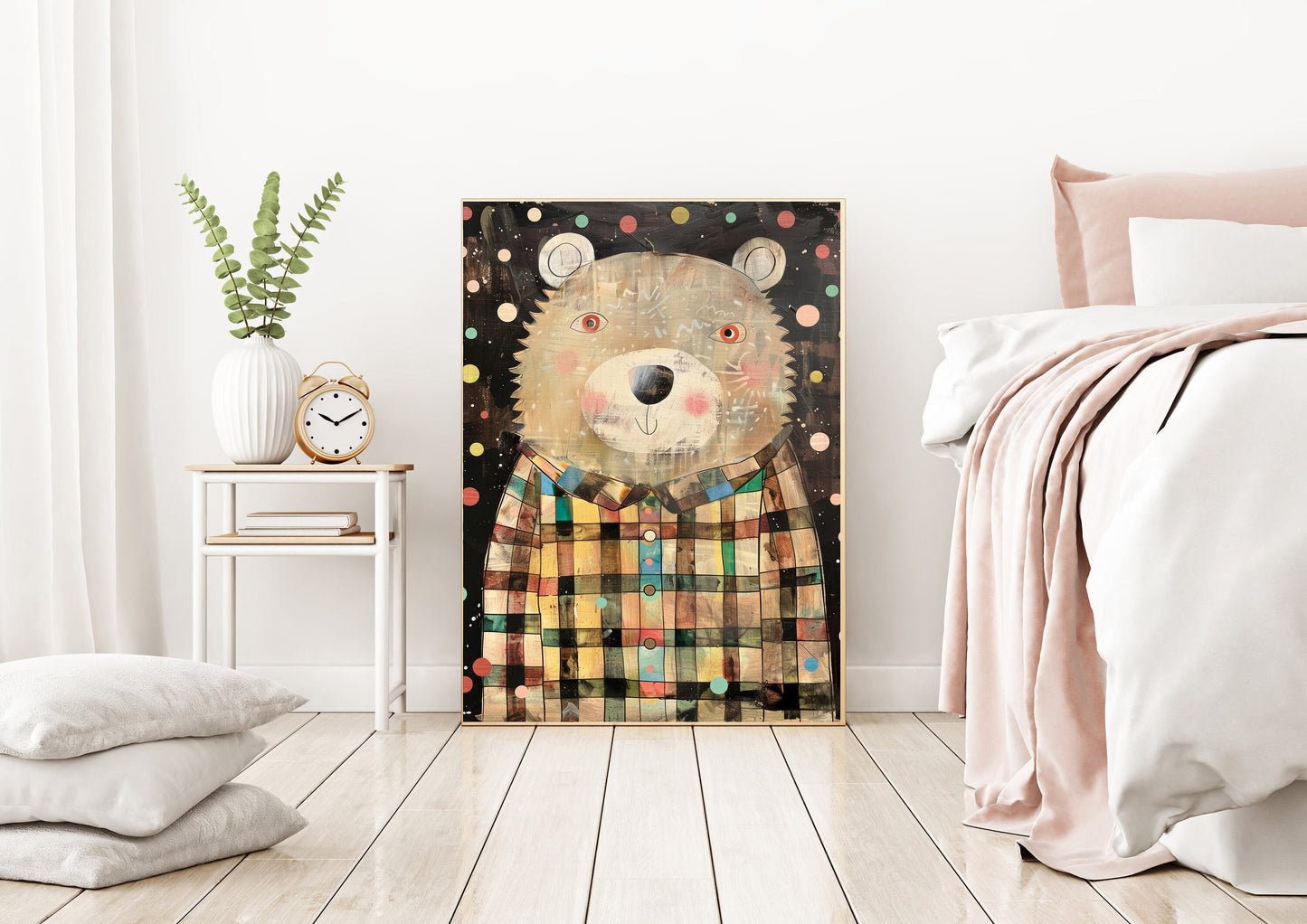 Bear Nursery Art Print