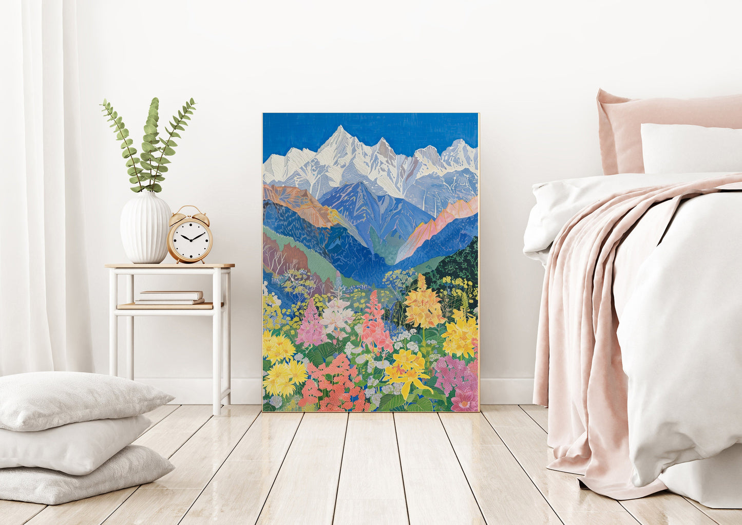 Landscape Mountains Art Print