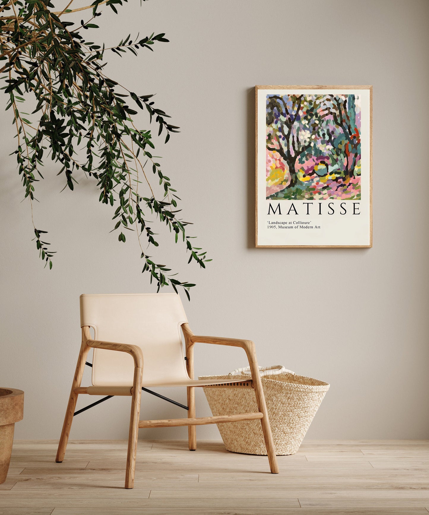 Matisse Tree Art Print