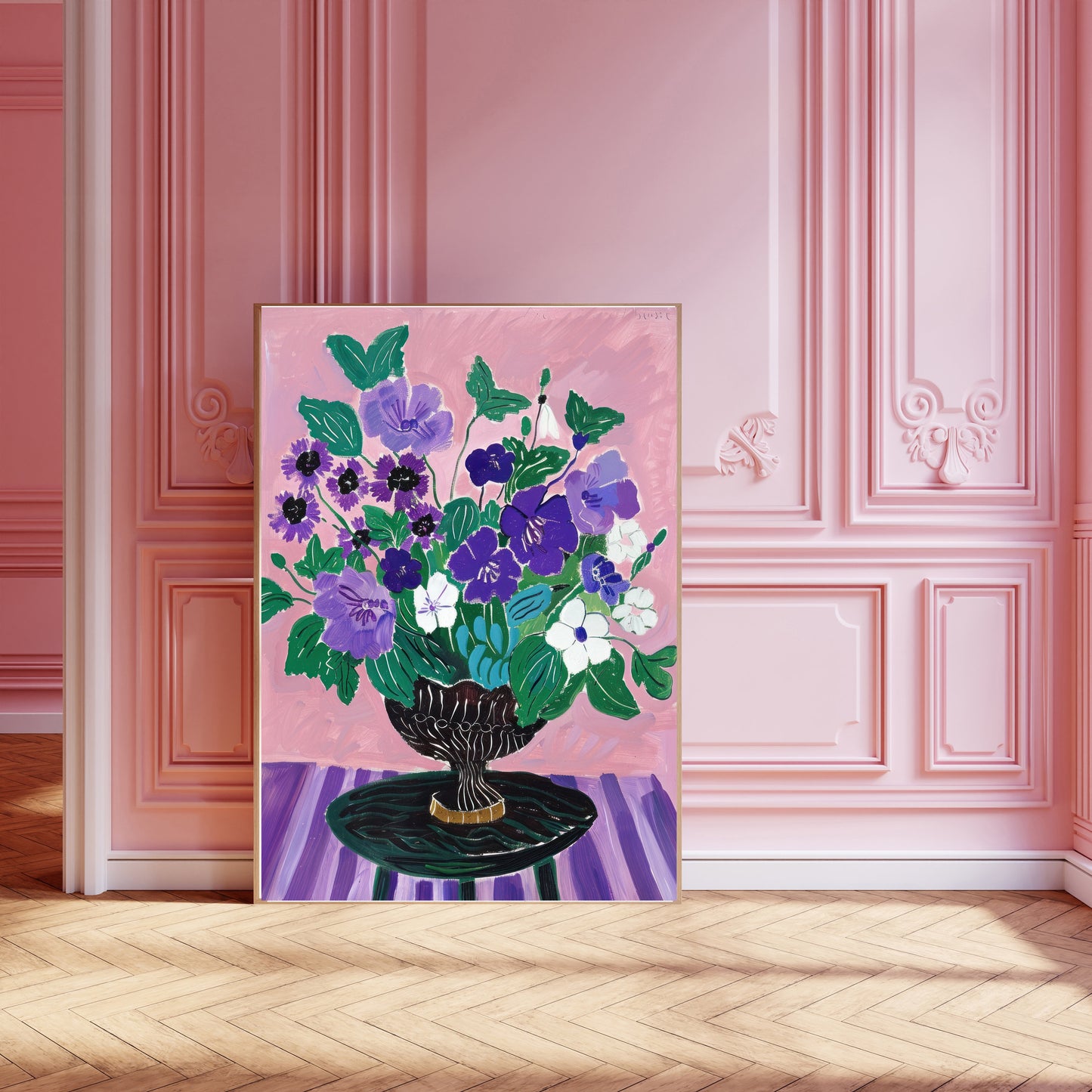 Floral Vase Art Print