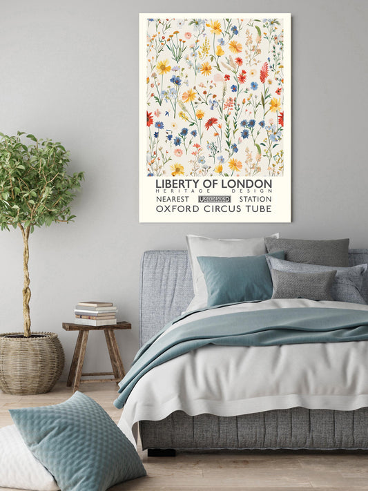 Liberty London Flower Art Print