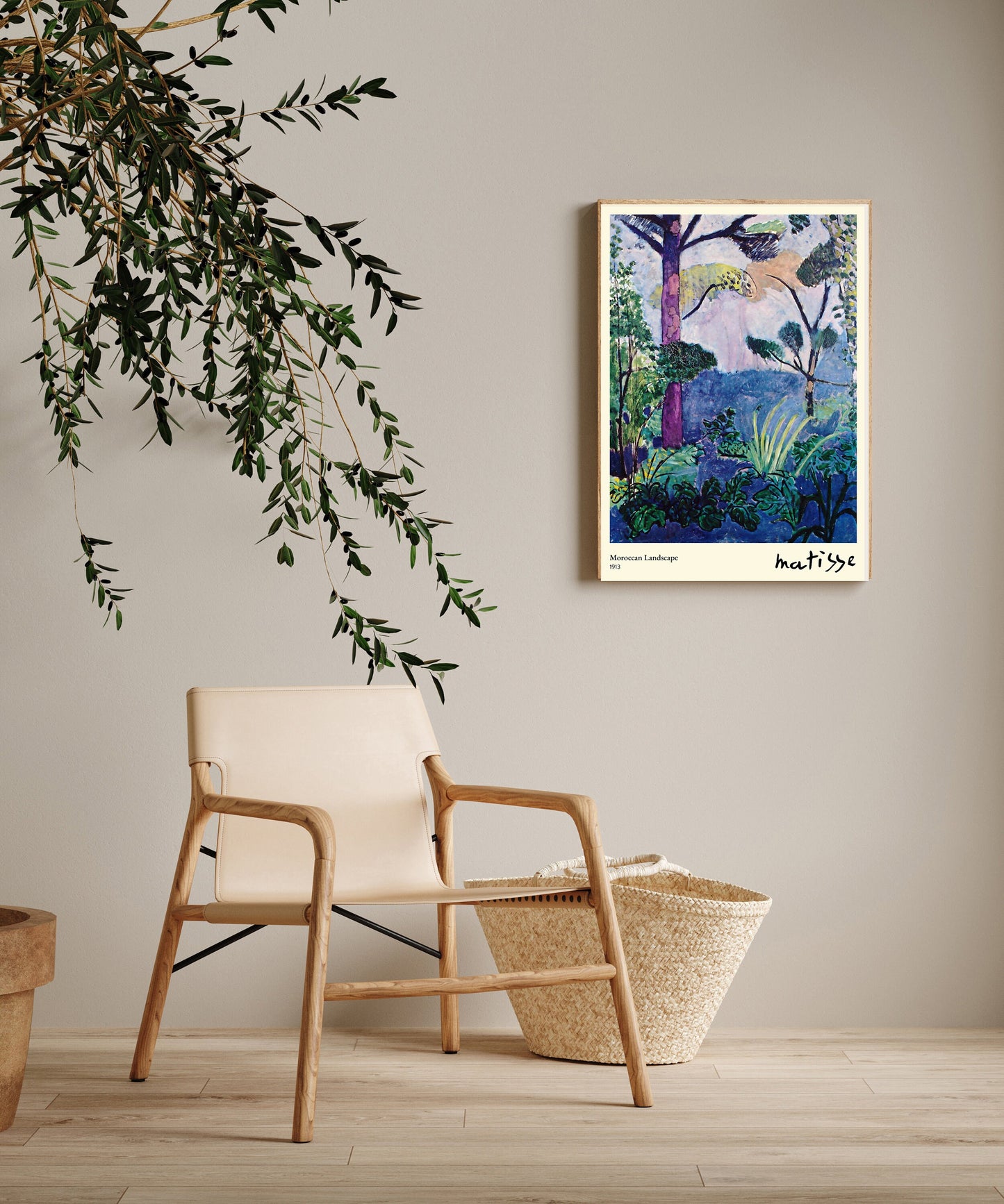 Matisse Tree Art Print