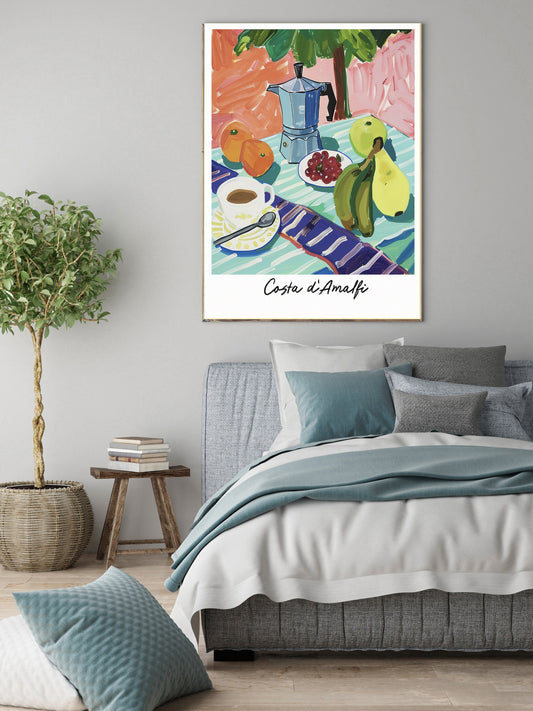 Fruit Market Art Print