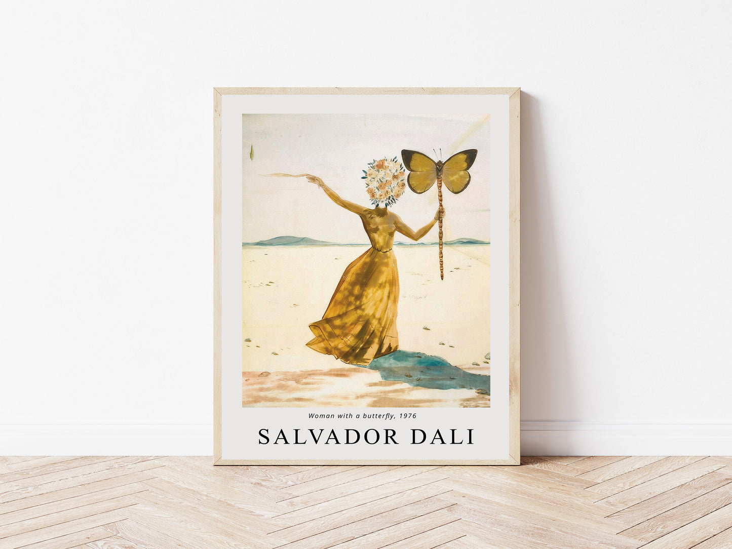 Salvador Dali Butterfly Art Print