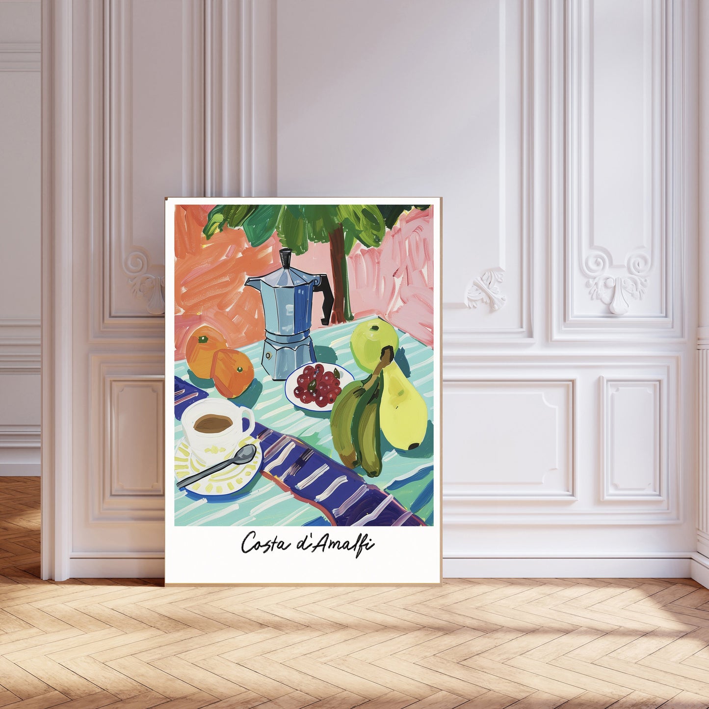 Fruit Market Art Print