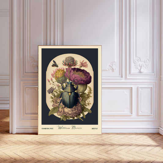 William Morris Cream Art Print