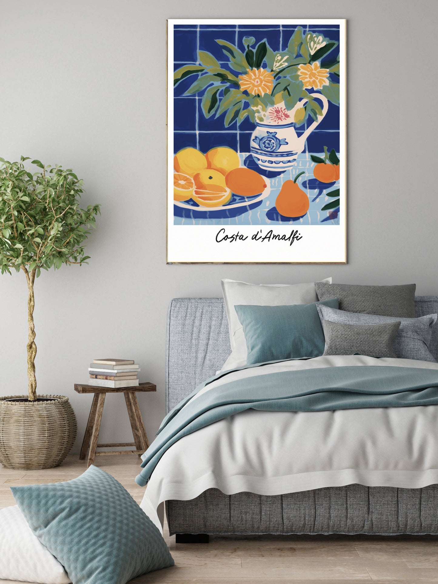 Fruit Market Art Print