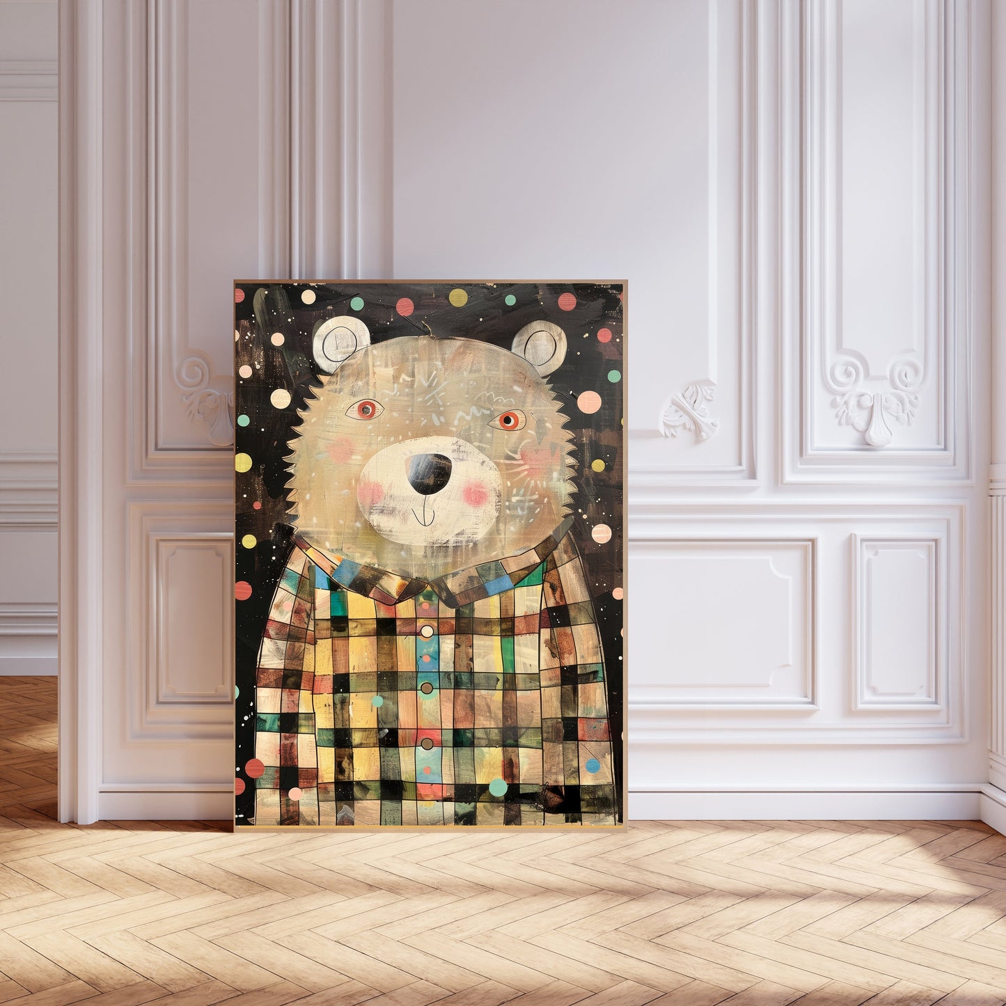 Bear Nursery Art Print