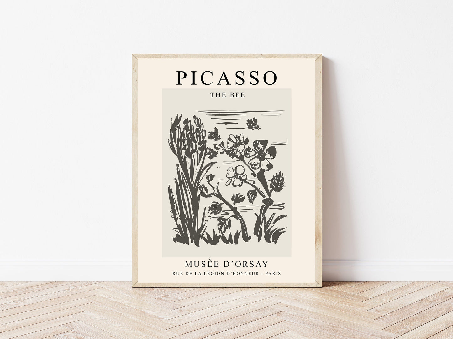 Picasso Bee Art Print