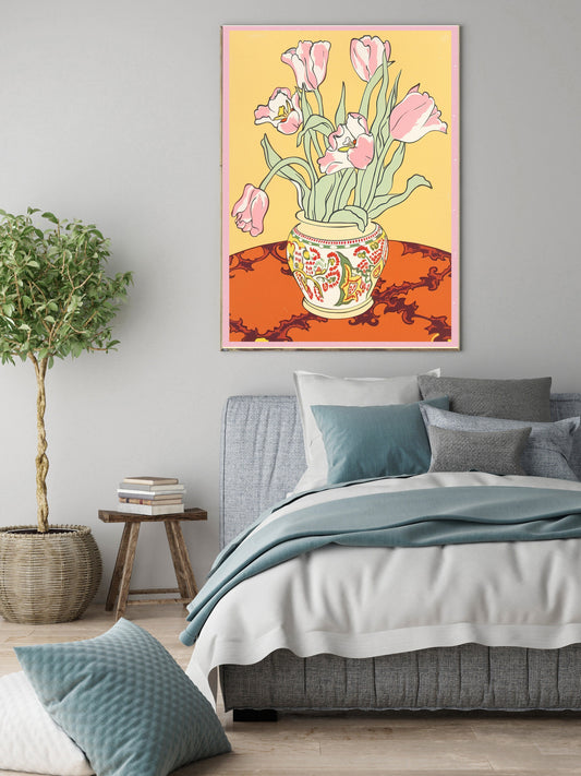 Floral Vase Art Print