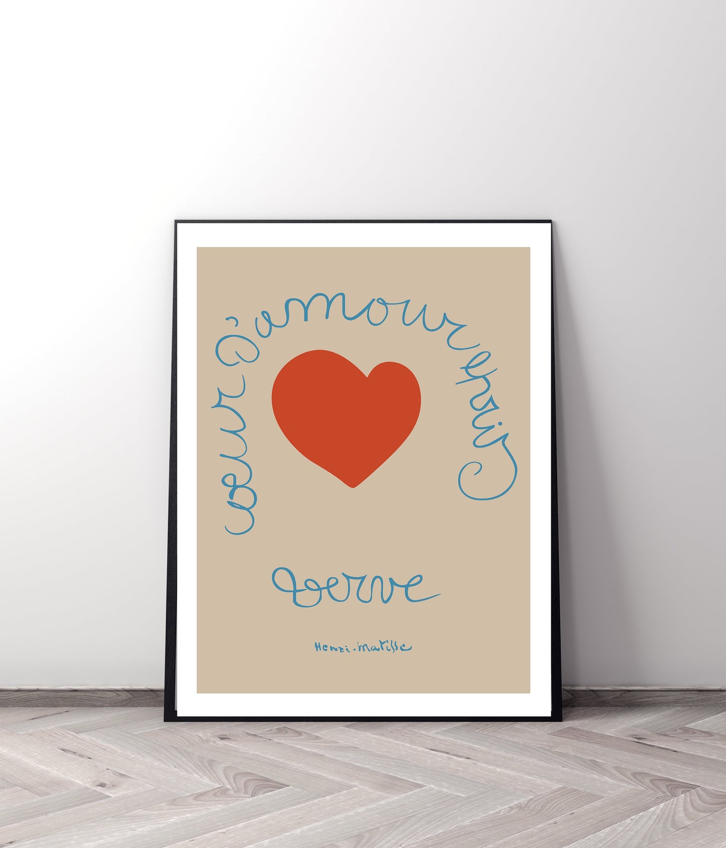 Matisse Heart Art Print