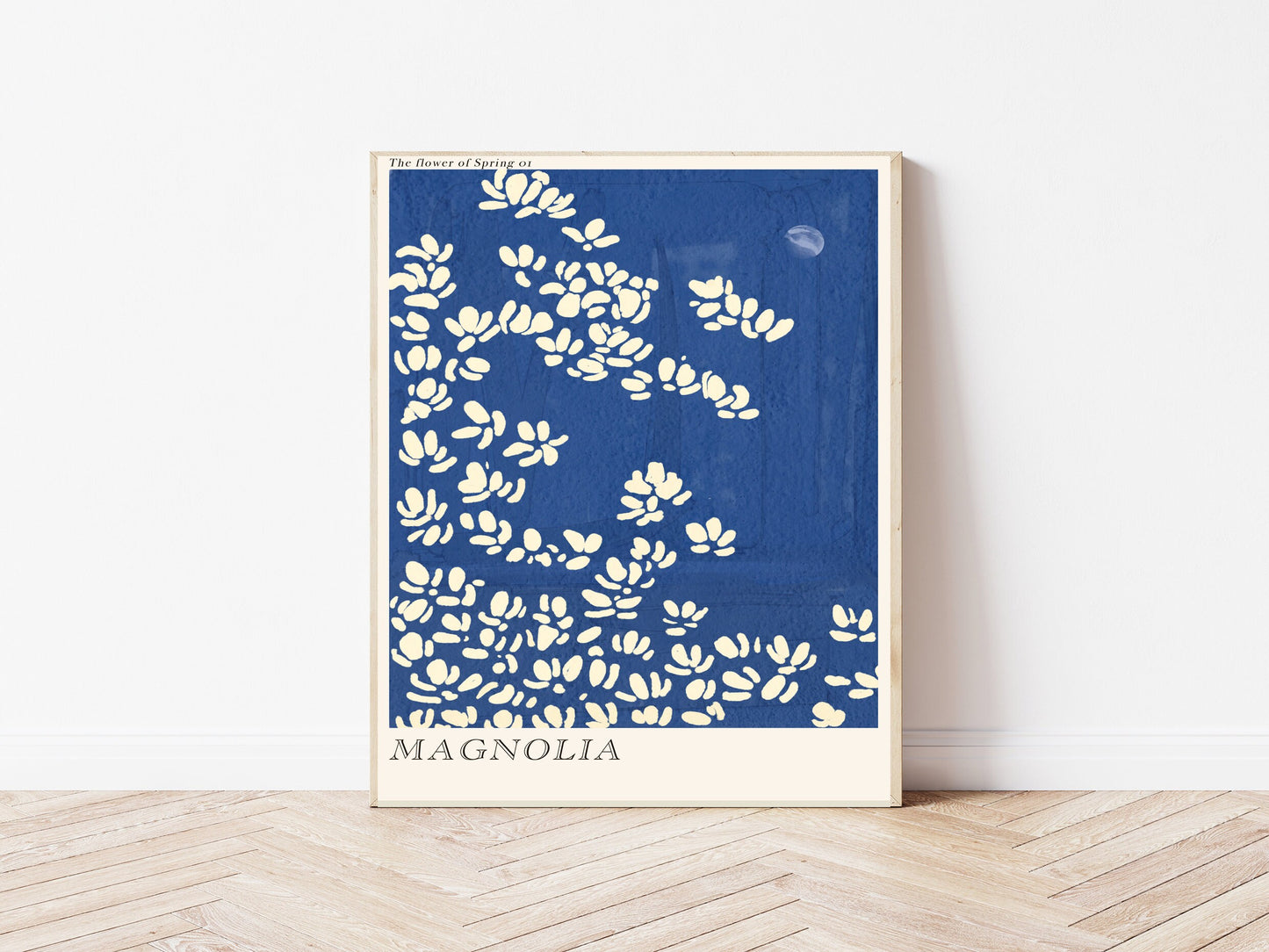 Botanical Magnolia Art Print